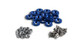 Polaris Sportsman 850/XP 1000 Aluminum Fender Blue Washer Accessory Kit by Quad Logic